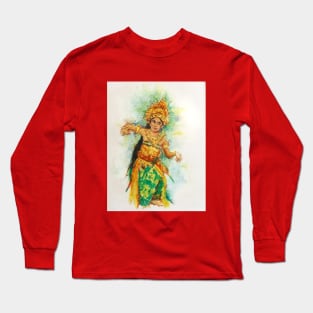 Balinese Dancer Long Sleeve T-Shirt